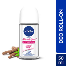 Nivea Natural Glow Even Toned Vit C & 0% Alcohol Deo Underarm Roll On 72Hr Active Protection Smooth Skin