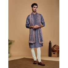 KISAH Men Blue Dupatta