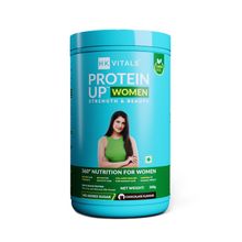 HealthKart HK Vitals ProteinUp Women, Veg Protein with Soy & Whey, for Strength & Beauty, Chocolate