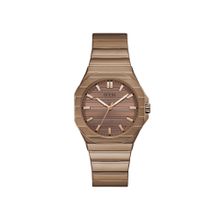 Guess Round Bronze Dial Analog Men Watch (GW1070G3) (M)