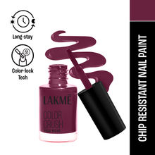 Lakme True Wear Color Crush Nail Polish, Long Lasting & Vibrant Nail Paint , 16