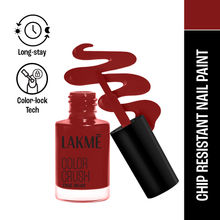Lakme True Wear Color Crush Nail Polish, Long Lasting & Vibrant Nail Paint , 102