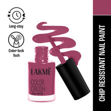 Lakme True Wear Color Crush Nail Polish, Long Lasting & Vibrant Nail Paint , 236