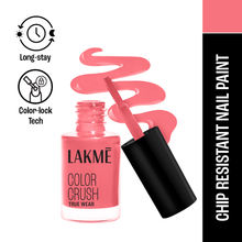 Lakme True Wear Color Crush Nail Polish, Long Lasting & Vibrant Nail Paint , 504