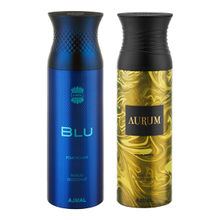 Ajmal Blu & Aurum Parfum Deodorant - Pack Of 2