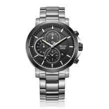 Alexandre Christie AC 6350 MCB Chronograph for Men - Black Silver
