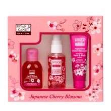 BRYAN & CANDY Cherry Blossom Bath Kit Women'S Day Gift Set