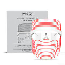 Winston 3 In 1 LED Light Therapy Face Mask for Anti Ageing to Get Glowing Clear & Clean Skin