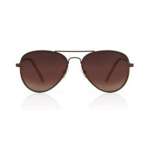 Fastrack Brown Aviator Sunglasses (M138BR2V)