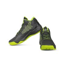 Vector X Bb-22 Basketball Shoes for Men (black-green)
