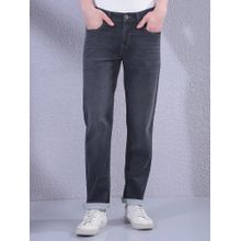 CRIMSOUNE CLUB Men Black Straight Jeans