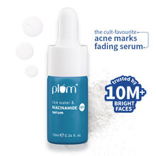 Plum 10% Niacinamide Brightening Face Serum with Rice Water & Ferment - Fades Blemishes & Acne Marks