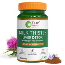 Pure Nutrition Milk Thistle Liver Detox Supplement