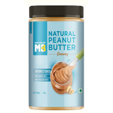 MuscleBlaze Natural Peanut Butter - Creamy - Unsweetened