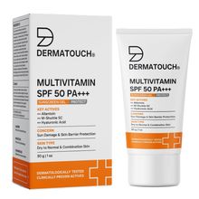 Dermatouch Multivitamin SPF 50 PA+++ Sunscreen Gel