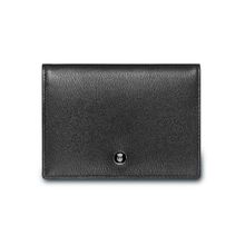 Lapis Bard Belgravia Credit Card Holder With Id Slot - Black