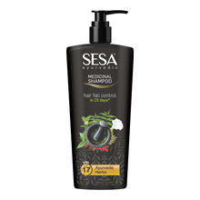 SESA Ayurvedic Medicinal Shampoo - Hair Fall Control In 15 Days - Bhringraj & 17 Herbs - No Parabens