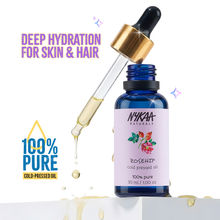 Nykaa Naturals Rosehip 100% Pure Cold Pressed Face Oil – For Gua Sha, Anti-Aging & Tan Pigmentation