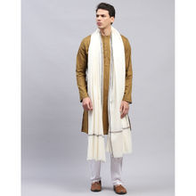 Monte Carlo Mens Solid White Shawl