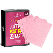Matra Oil Control Blotting Sheets Face Oil Absorbing Paper Pocket Sized Remover Tissues