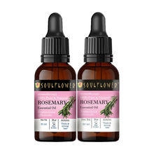 Soulflower Organic Rosemary Hair Growth Essential Oil Combo