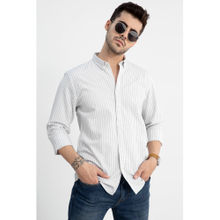 Snitch Men Lining White Shirt