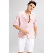 Snitch Men Folk Bandana Pink Oversized Shirt