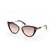 Tom Ford FT08685752F Anjelica-02 Cat Eye Sunglasses for Women Pink (57)