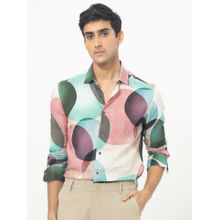 Rare Rabbit Drent Polka Print T-Shirt Multi-Color