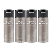 David Beckham Beyond Legend Deodorant Spray (Pack Of 4)