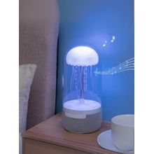 Smokey Cocktail Jellyfish Led Bluetooth Night Speaker