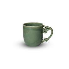 Yellow Marigold Boston Ivy Coffee Mug (Tea Green) (Set of 4)