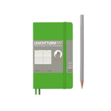 Leuchtturm1917 Pocket A6-Size Soft Cover Notebook -Ruled Fresh Green