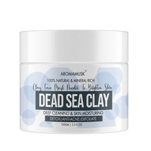 AromaMusk Pure and Natural Dead Sea Mud Mask Clay for Face & Skin