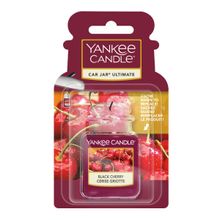 Yankee Candle Ultimate Car Jar Air Freshener - Black Cherry