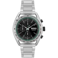 Boss Center Court Chronograph Black Round Dial Men Watch - 1514023 (M)