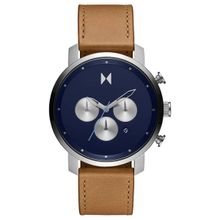 Mvmt Chronograph Navy Blue Round Dial Men Watch - 28000288-D (M)