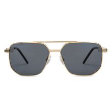 John Jacobs Gold Grey Full Rim Square JJ Rhapsody JJ S15463-C1 Sunglasses (55 mm)