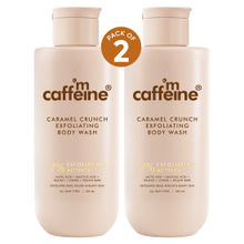 MCaffeine 7% Exfoliating, 1% Salicylic & 2% Lactic Acid Body Wash - Pack Of 2