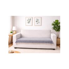BAJO'S 3 Sitter Tassel Sofa Cover Grey