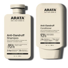 Arata Dandruff Detox Duo For Normal To Oily Hair - Shampoo + Conditioner