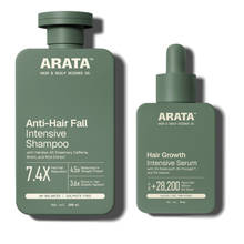 Arata Anti-Hair Fall Shampoo & Growth Serum