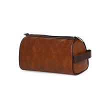 MBOSS Faux Leather Travel Toiletry Pouch and Toiletry Kit