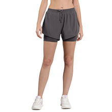 Amante Grey High Rise Energize Active Shorts