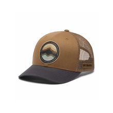 Columbia Unisex Brown Mesh Snap Back High Crown Cap