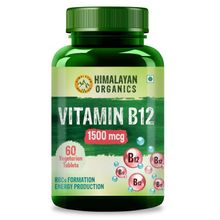 Himalayan Organics Vitamin B12 1500mcg