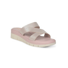 Bata Comfit Women Casual Pink Slip-On Sandals
