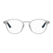 Under Armour Round Full Rim Silver Frame - 104914KB75021