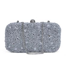 Diwaah Silver Party Clutches