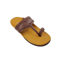 The Madras Trunk Desi Yellow Kolhapuris
